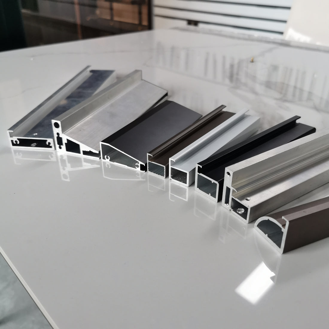 Cabinet Glass Door Aluminum Profile, Which Model Is Popular
