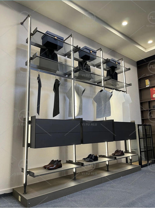 P liform column cloakroom armoire de chambre- the perfect combination of space and aesthetics