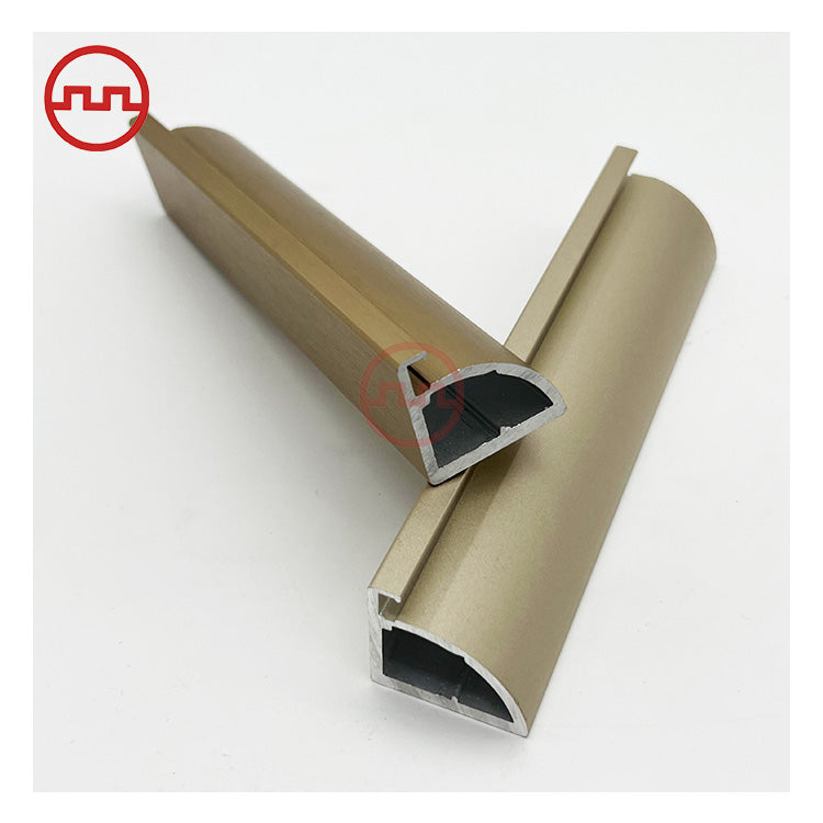 Thickened High Quality 3.3mm Thickness Tempered Glass Cabinet Door Frame Aluminum Profile
