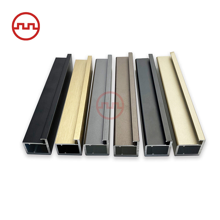 In Stock Wardrobe Door Profiles 25 Sliding Glass Door Frames F Profile Handle