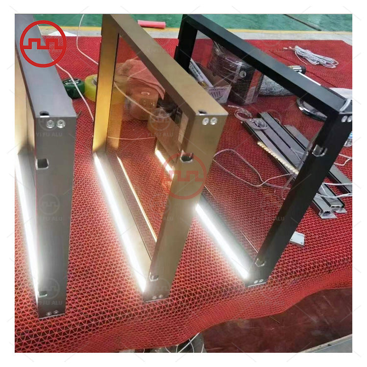 36 wardrobe glass shelf profile