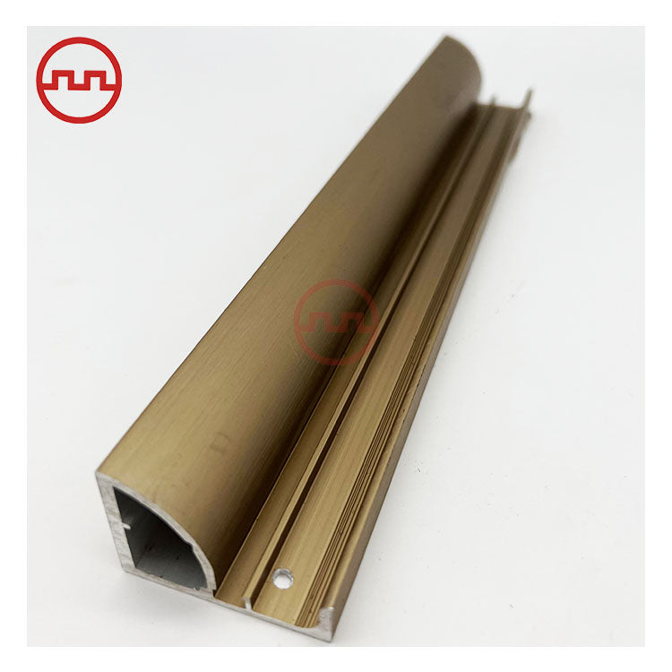 Thickened High Quality 3.3mm Thickness Tempered Glass Cabinet Door Frame Aluminum Profile