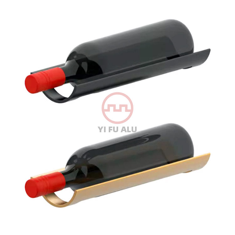 رف نبيذ معدني مثبت على الحائط، رف زجاجات مشروبات كحولية غير مرئي، رف عرض عائم