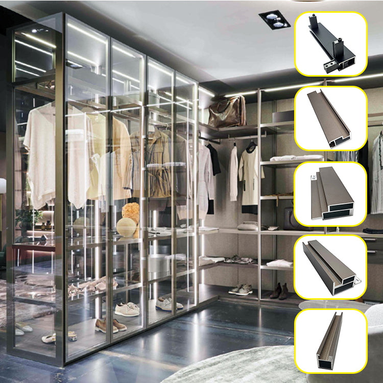 Glass Cabinet Aluminium Profile