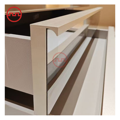 Cabinet Aluminum Frame Drawer Panel Aluminum Profile